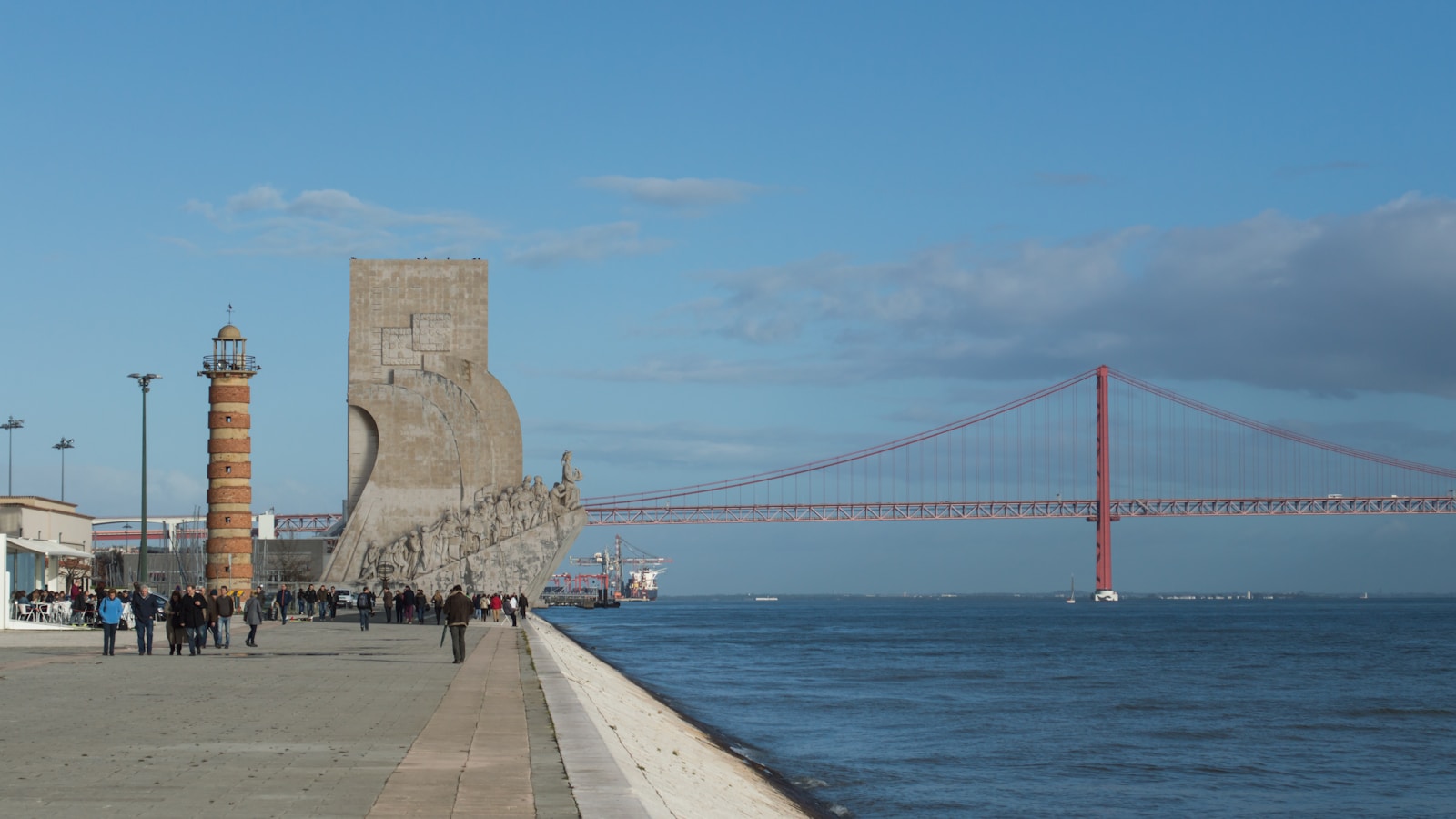 The Tagus River waterfront